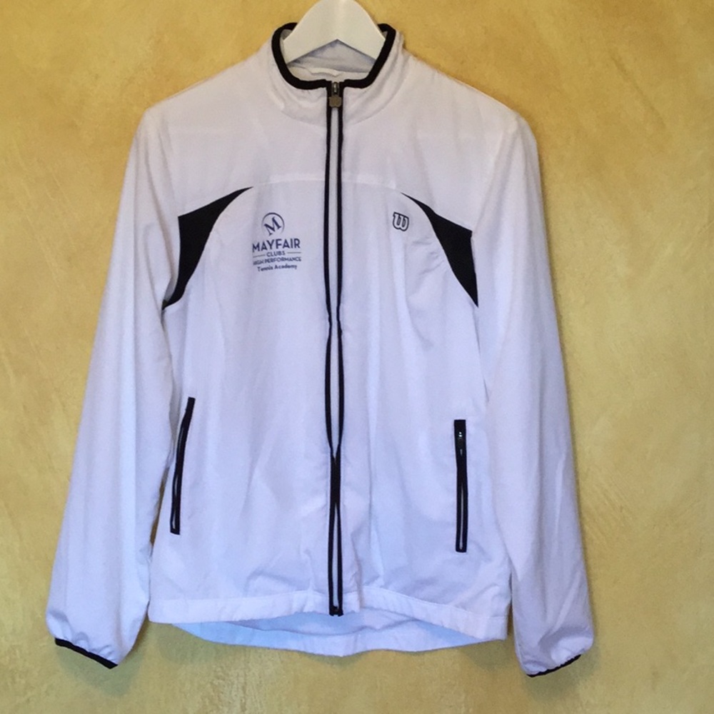 Wilson fully lined Mayfair tennis jacket